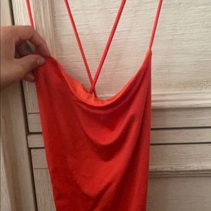 Red Revolve Bodysuit
